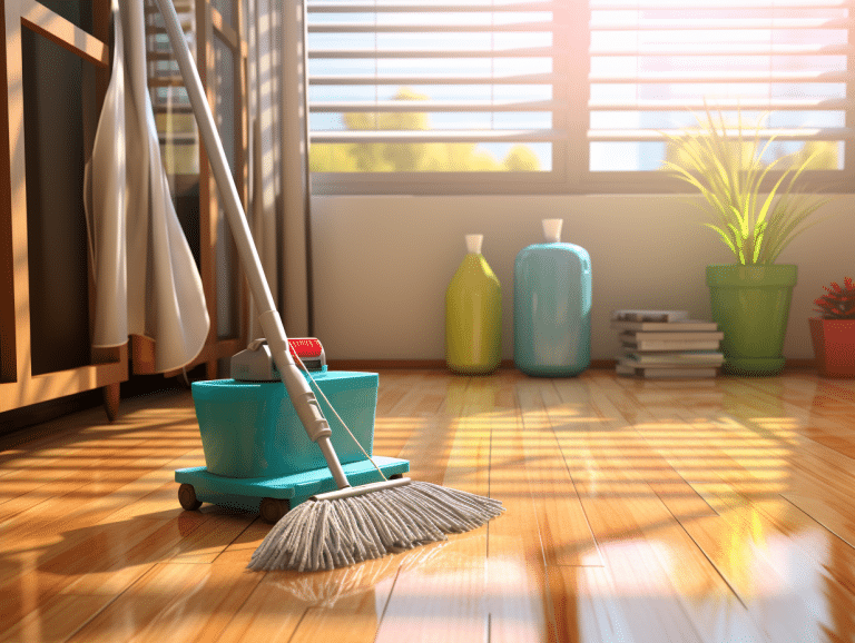 Plan- Wohnungsreinigung - tägliche, wöchentliche und monatliche Reinigungsaufgaben
