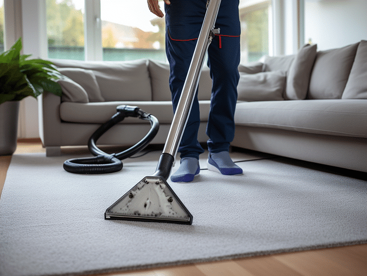 Teppichreinigung für zu Hause - Vorbeuge und Reinigung