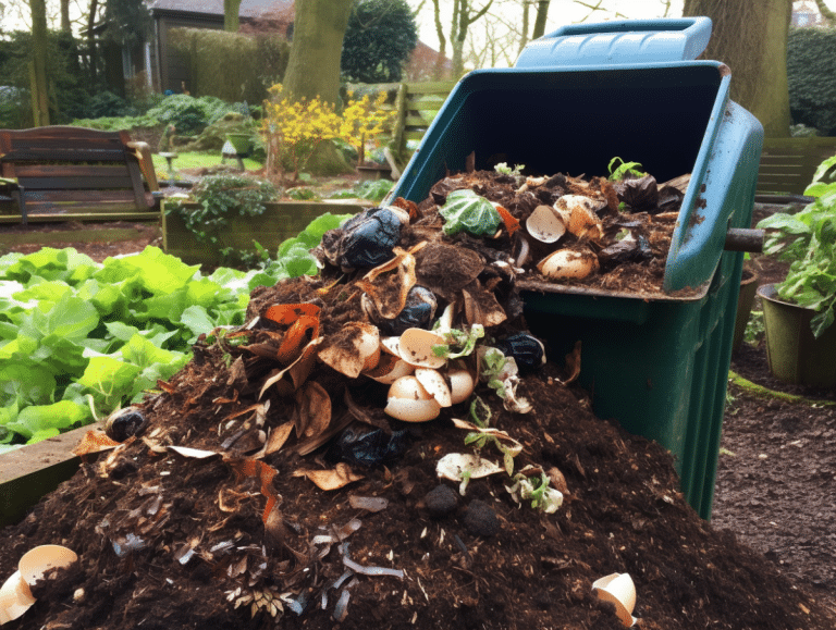Der Kompostierungsprozess vom Beginn, bis fertigem Kompost