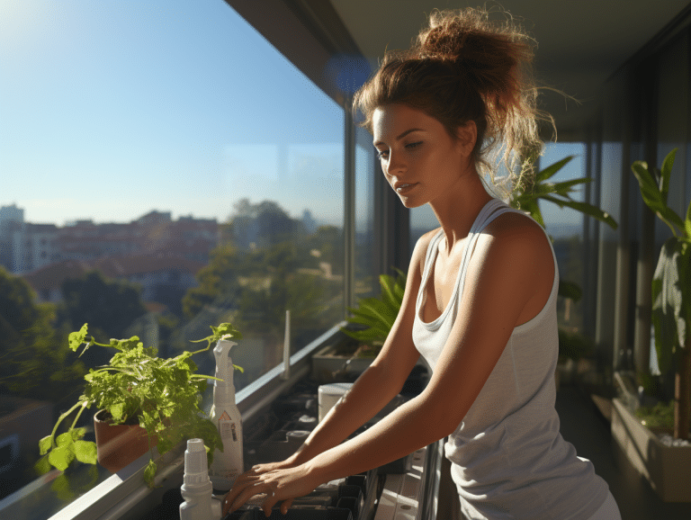 Saubere Balkons - So können Sie Ihren Balkon richtig säubern